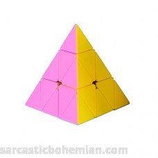 Qm-h Pyraminx Speedcubing Pink Puzzle B01BWOU66K